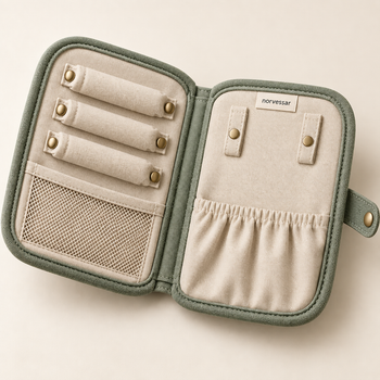 Norvessar™ TuckLeaf Jewelry Book