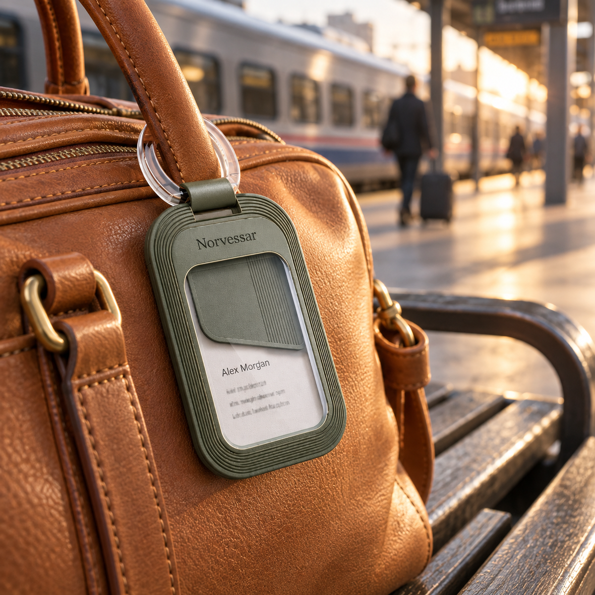 Norvessar™ Haloridge Identity Tag