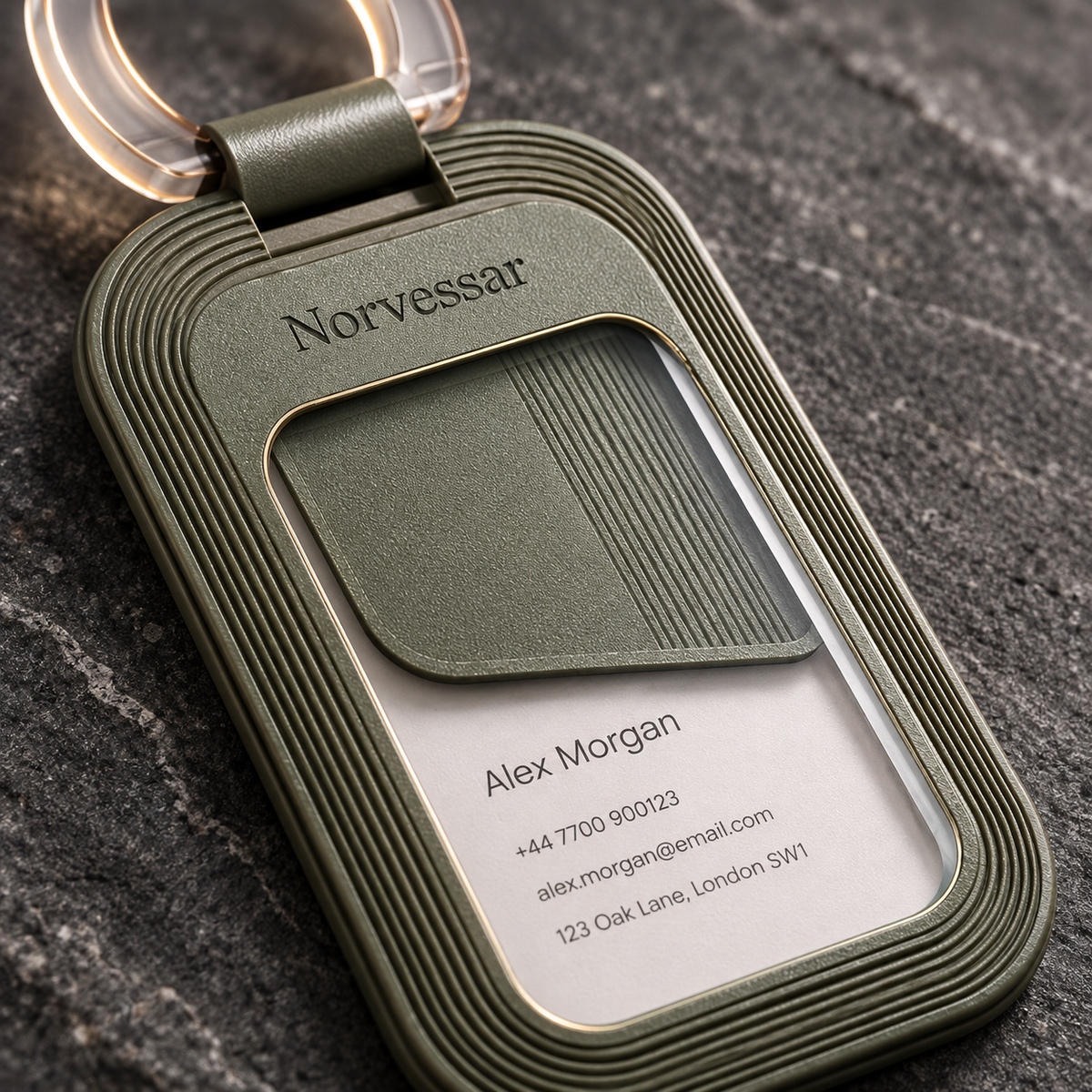 Norvessar™ Haloridge Identity Tag