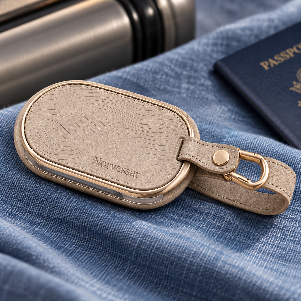 Norvessar™ HaloTag Luggage Marker
