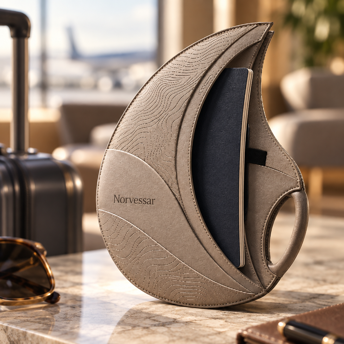 Norvessar™ AeroVeil Passport Vault