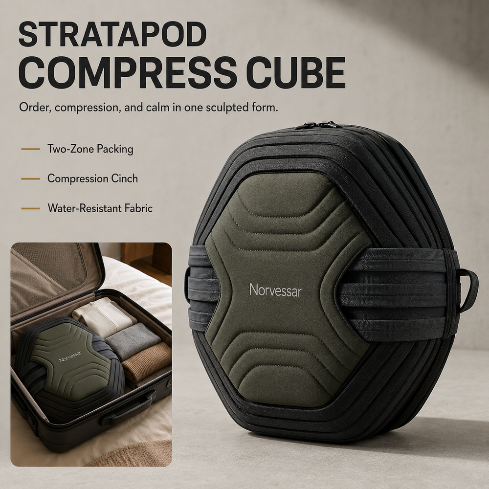 Norvessar™ StrataPod Compress Cube