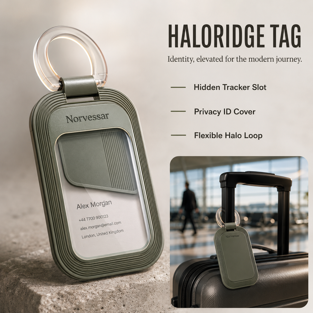 Norvessar™ Haloridge Identity Tag