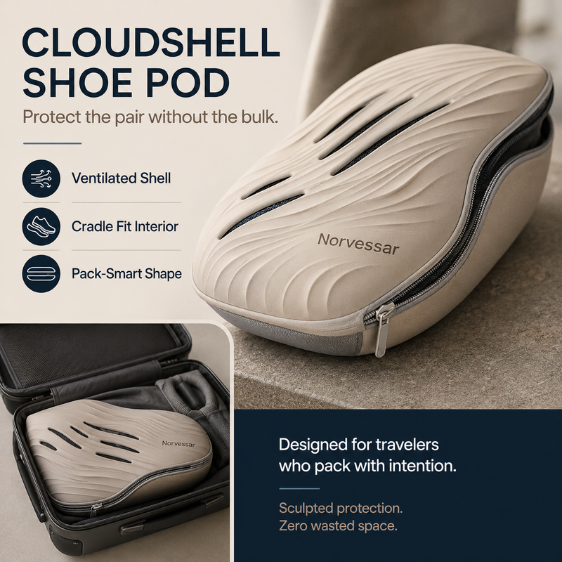 Norvessar™ CloudShell Shoe Pod
