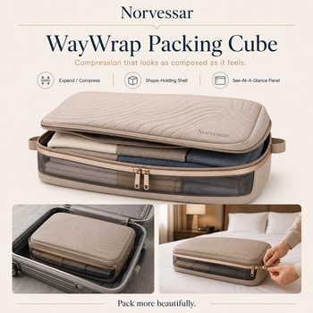 Norvessar™ WayWrap Layered Packing Cube